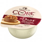 Wellness Cat Core Divine Duos Beef Pate & Diced Chicken Liver 2.8oz